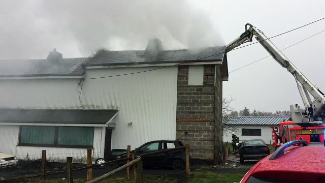 Incendie d'une maison à Limerlé