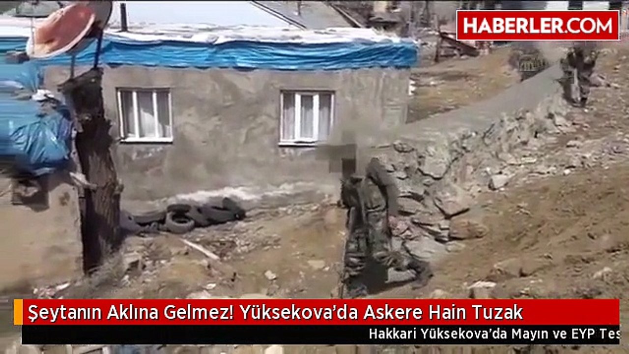 ASKERİME TUZAK - YÜKSEKOVADA AKILLARA GELMEYECEK TUZAK  YÖNTEMLERİ
