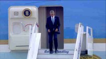 Obama comienza en Atenas su última gira internacional