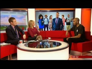 Comedian - Dane Baptiste interview (BBC Breakfast - 2016)