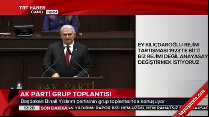 Başbakan'dan CHP'ye çağrı: Bizim de kapımız açık, gelin treni kaçırmayın