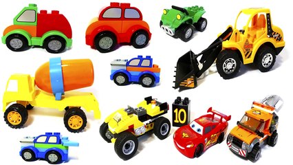 Учим цифры, цвета и числа. Обучающий ролик, мультик про машинки.