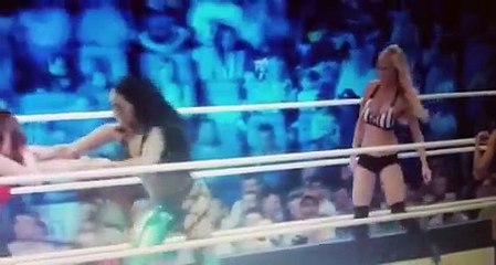 Summer Rae Wardrobe Malfunction WWE Raw 14 November 2016