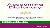[PDF] Accounting Dictionary: English-Spanish, Spanish-English, Spanish-Spanish [Download] Online