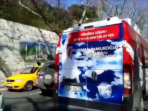 Osman Pamukoğlu İstanbul'da seçim turlarına başladı