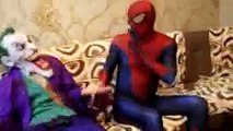 SPIDERMAN vs SPIDERBABY & JOKER - Baby Crying on Spider-Man! Fun Superhero In Real Life!