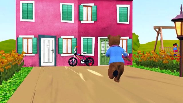 Teddy Bear Cartoons Finger Family Rhymes Row Row Row Your Boat Children Nursery Rhymes