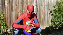 GIANT SPIDER Attacks Spidergirl! Spiderman Prank Compilation Joker Girl Poo Prank Cockroach IRL!