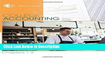 [PDF] College Accounting, Chapters 1-9 (New in Accounting from Heintz and Parry) [PDF] Online