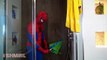 Spiderman BATH TIME vs Batman BATH TIME Silly Spiderman prank Movie Superhero Bathtime in Real Life