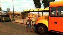 Nursery Rhymes with Wheels On The Bus Spiderman Nursery Rhymes (Songs for Children with Action)