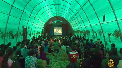 هذا الصباح- قاعة بلاستيكية لعرض أفلام الأطفال في تونس