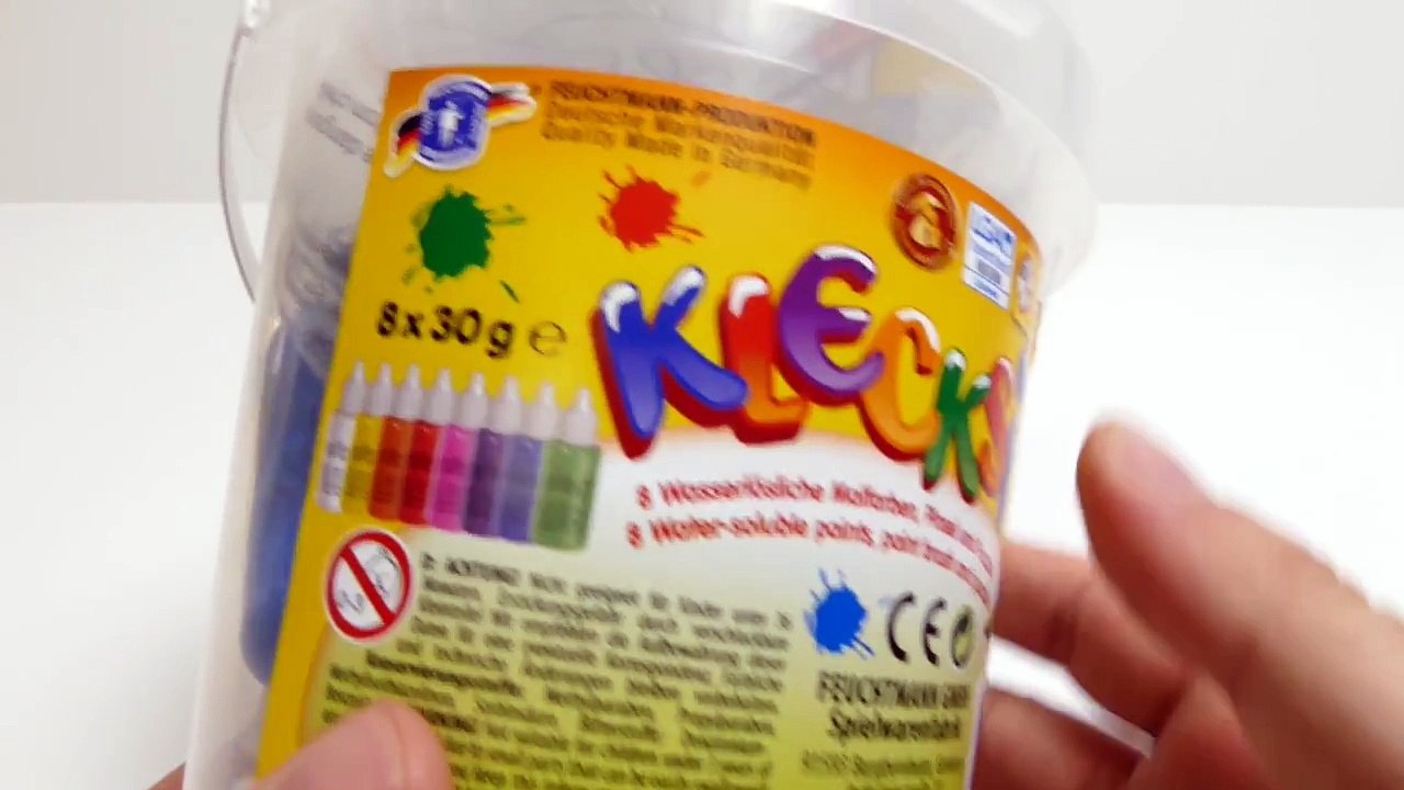 Finger Painting Colours - Colouring an Elephant Puzzle