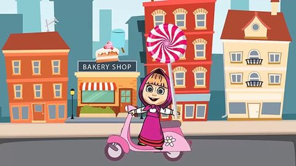#Masha and Dora Lollipop Colored Tongue #Funny Story parody #Lollipop-Balloon - YouTube