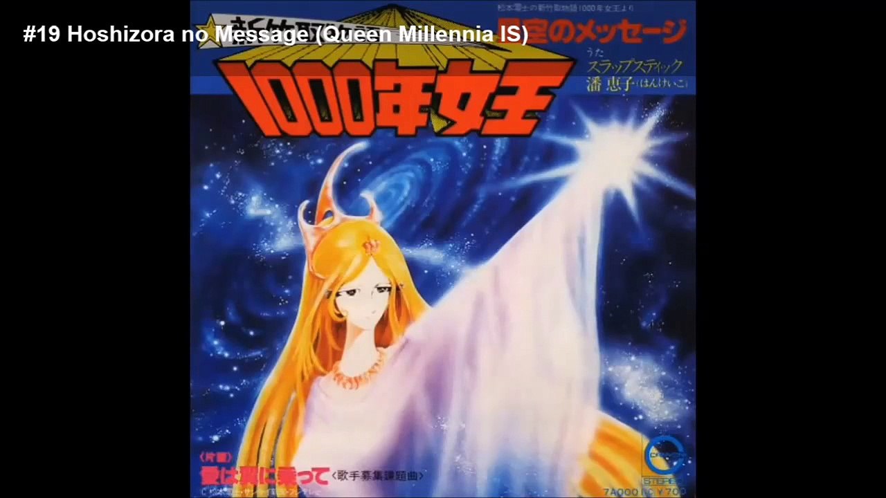 Top 20 Anime Songs of 1980 Semester 2