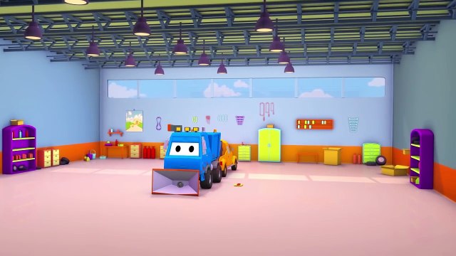 Эвакуатор Том и Снегоуборочная машина в Автомобильный Город _Мультфильм для детей (1)