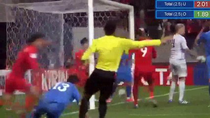 Nam Tae-hee first Goal - South Korea vs Uzbekistan  1-1  15-11-2016 (HD)
