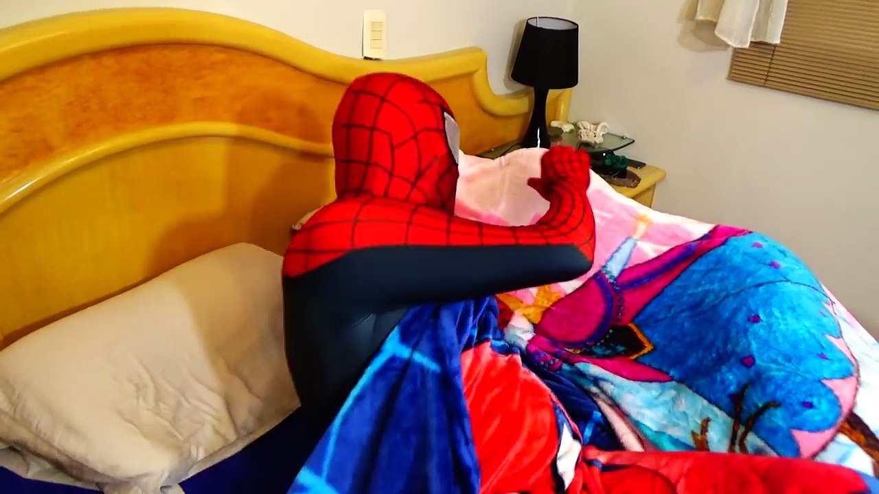 Spiderman, Frozen Elsa & Hulk vs Maleficent Voodoo Prank - Fun Superheroes Movie In Real Life IRL