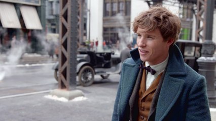 Interview d'Eddie Redmayne à l'occasion de la sortie du film "Les animaux fantastiques"