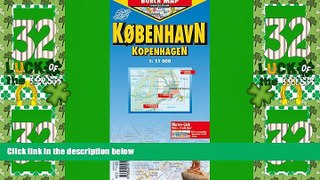 Big Deals  Copenhagen City Streets Laminated Map by B B  Best Seller Books Most Wanted
