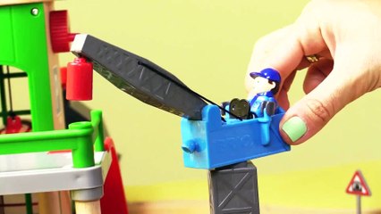 Oyuncak çizgi film - Toplu taşıma araçları - Brio şehrinde tren ve uçakla seyahat