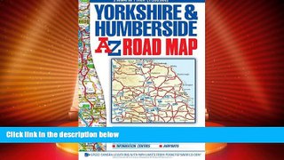 Big Deals  Yorkshire   Humberside Road Map  Best Seller Books Most Wanted