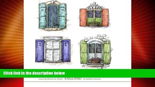 Big Deals  Colouring Books for Adults England: Travel Coloring Books in al; Coloring Books England