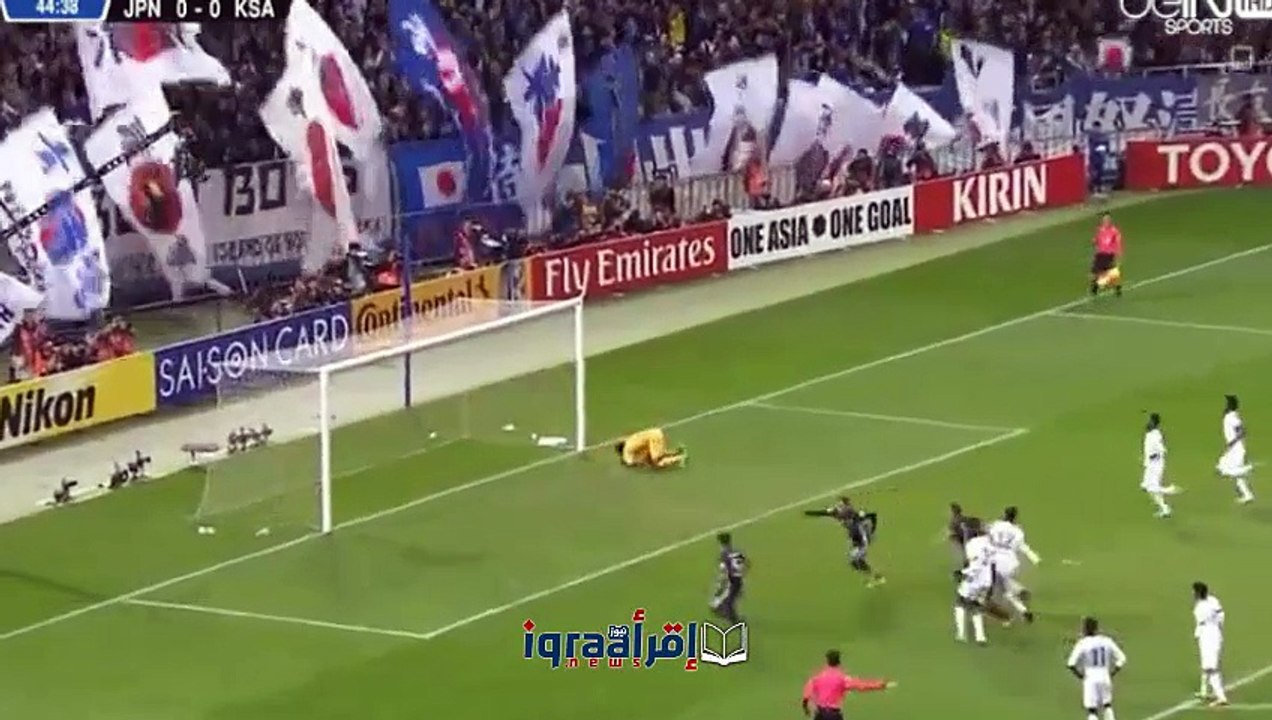 اهداف مباراة السعودية واليابان 1-2 اليوم الثلاثاء 15/11/2016 فى تصفيات آسيا لكأس العالم