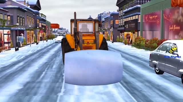 Excavator Finger Family Rhymes For Kids | Excavator Cartoons Finger Family Nursery Rhymes