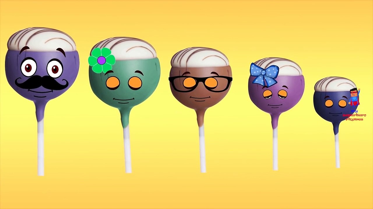 Lollipop Candy Finger Family Nursery Rhymes for Children | Cartoon 3D Animation for Kids
