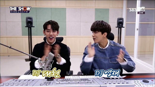 161115 B.A.P Daehyun & Youngjae @ The Show Part 1