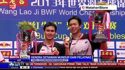 Hendra Setiawan Mundur dari Pelatnas PBSI