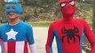 Spiderman vs Captain America comic Real Life Superhero Death Battle