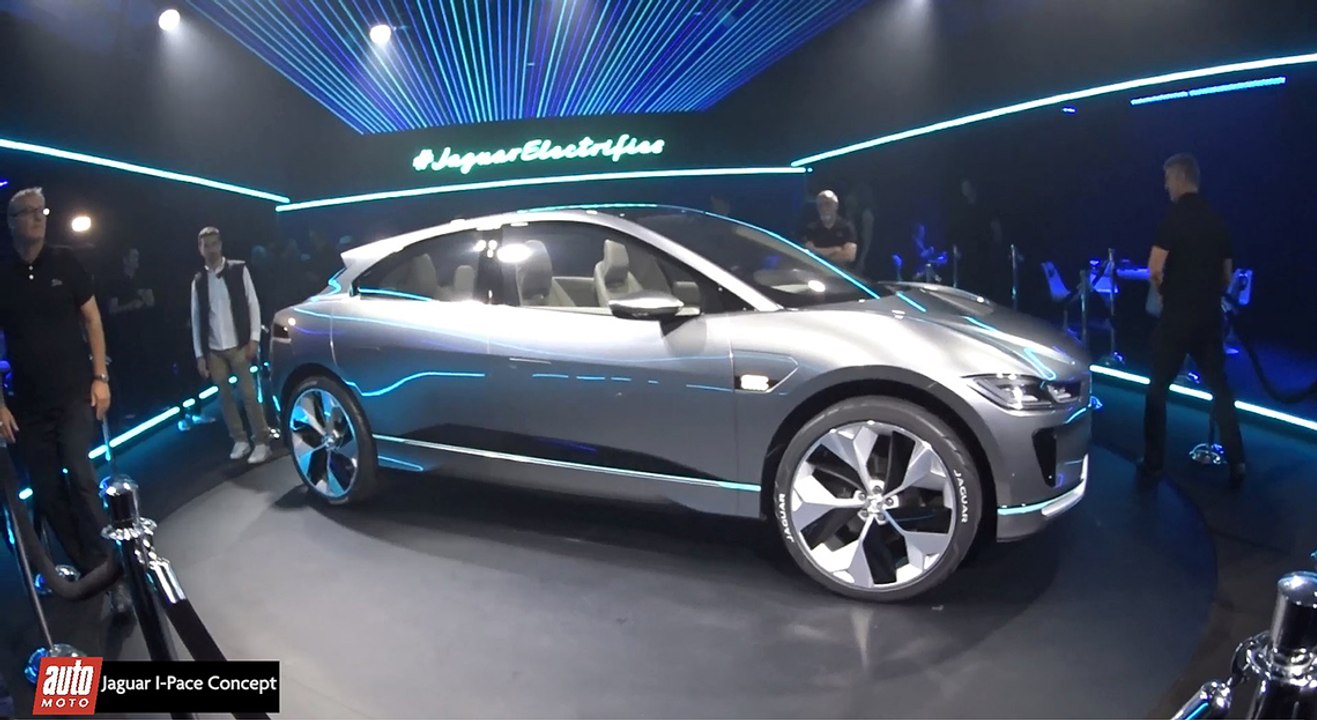 Jaguar I-Pace Concept : 500 km en électrique… et avec style [SALON DE LOS ANGELES 2016]