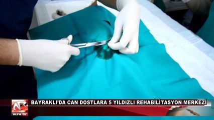 Bayraklı’da Can Dostlara 5 Yıldızlı Rehabilitasyon Merkezi