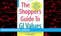 Best book  The Shopper s Guide to GI Values: The Authoritative Source of Glycemic Index Values for