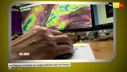 La Belgique échappe au nuage polluant venu de France
