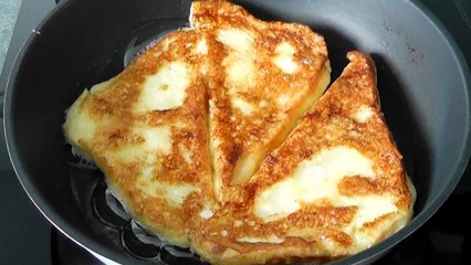 How to Make EGG in BREAD Simple Quick Breakfast recipe