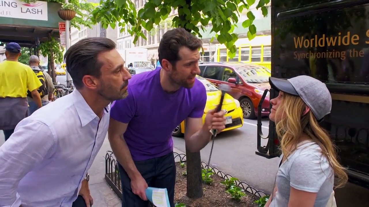 Billy on the Street Would You Have A Threesome with Billy and Jon Hamm?