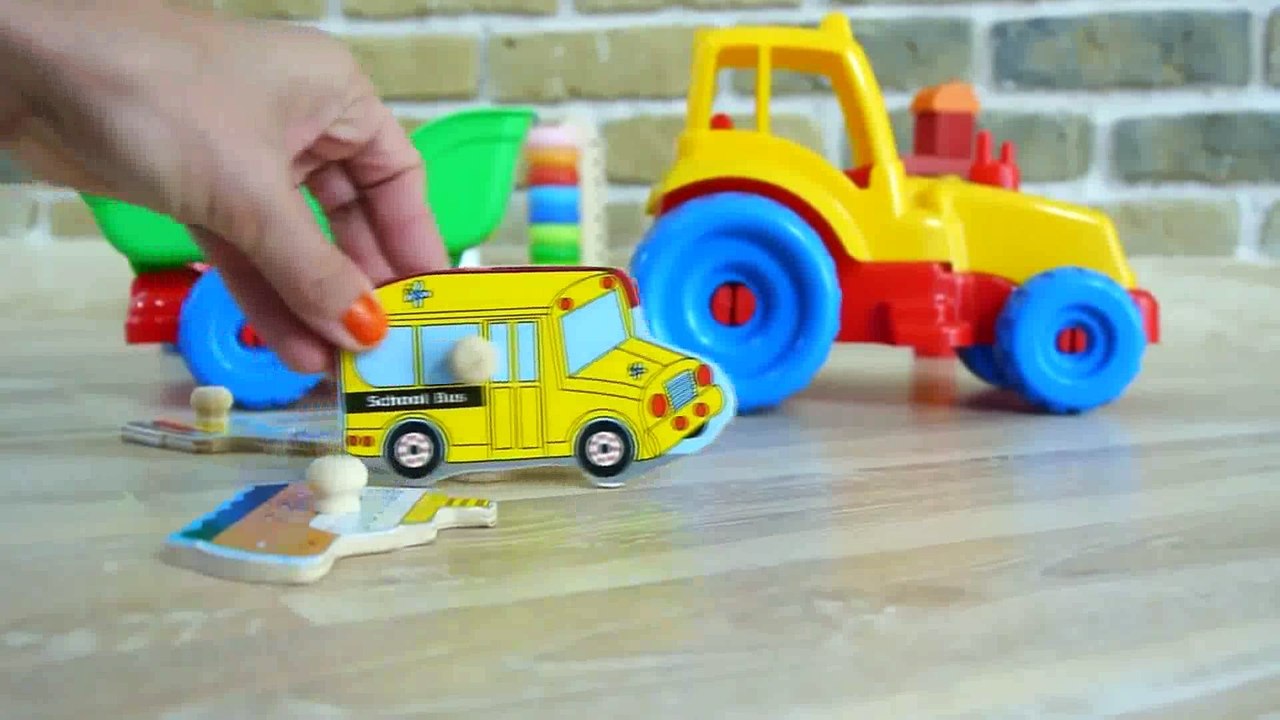 Oyuncaklarla oynuyoruz- Yapboz ile taşıtları tanıyoruz