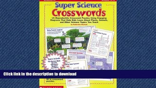 READ BOOK  Super Science Crosswords (Grades 3-5) FULL ONLINE