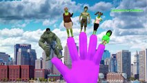 Hulk Vs Godzilla Street Fight Epic Battle | Godzilla Vs Hulk Daddy Finger Family | Cartoon Rhymes