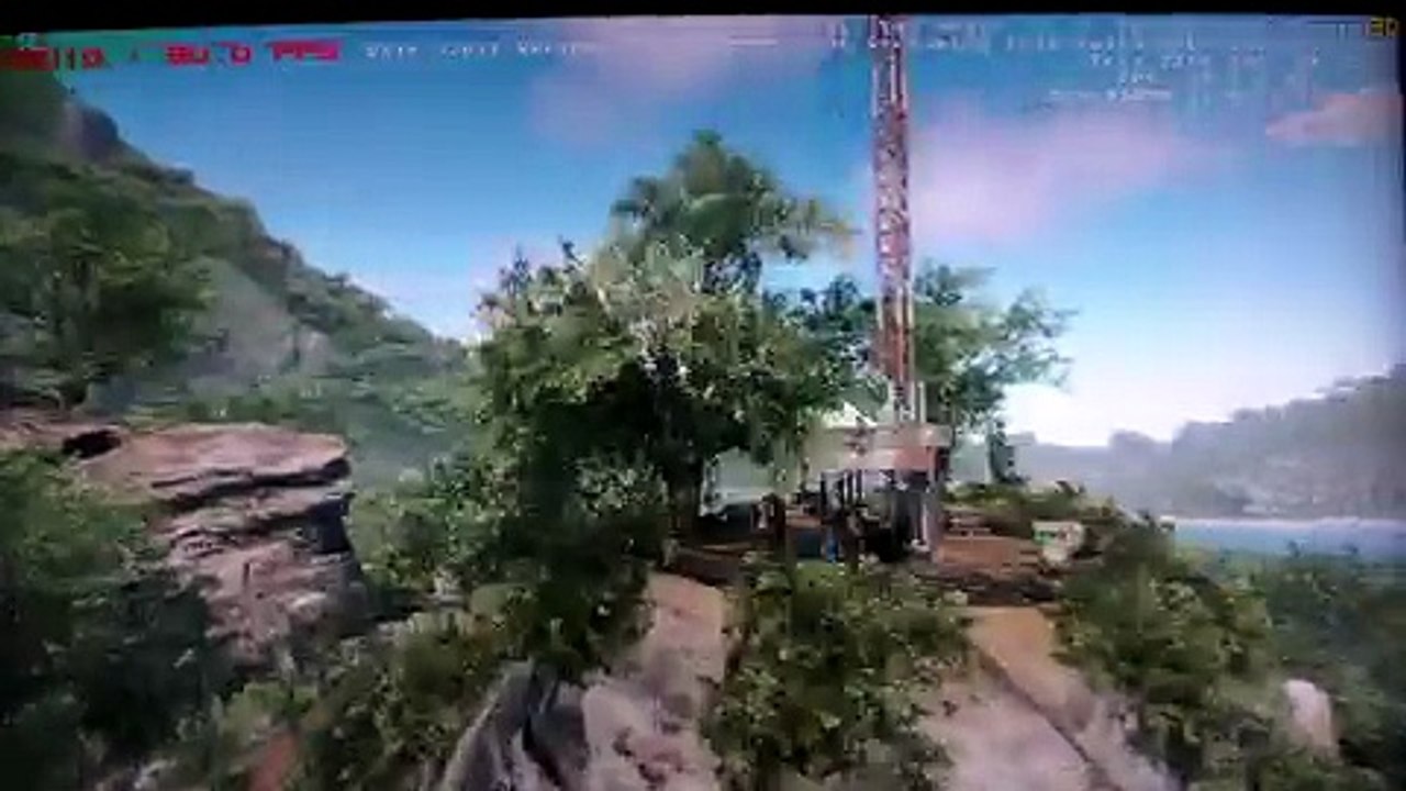 ATI 5850 @1.0GHz Q9550 @4.0GHz CRYSIS BENCHMARK DX10 VERY HIGH 1920X1080 16XAA !!!