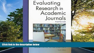 READ book  Evaluating Research in Academic Journals: A Practical Guide to Realistic Evaluation,