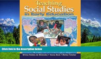 Online eBook Teaching Social Studies in Early Education (Early Childhood Education)