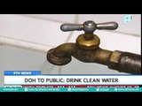 DOH to public: Drink clean water