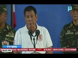 Pangulong Duterte, nanindigan kaugnay ng kanyang naging pahayag laban kay Sen. De Lima