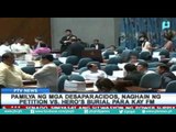 Pamilya ng mga “desaparacidos,” naghain ng petition vs. “Hero's Burial” para kay dating Pres. Marcos