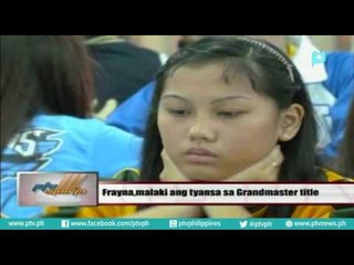 Frayna malaki ang tyansa sa Grandmaster title
