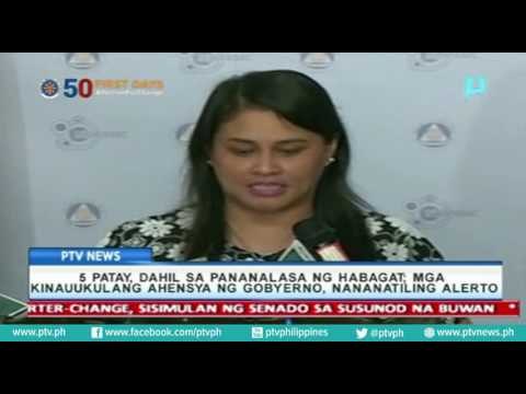 5 Patay dahil sa pananalasa ng Habagat mga kinauukulang ahensya ng gobyerno, nananatiling alerto